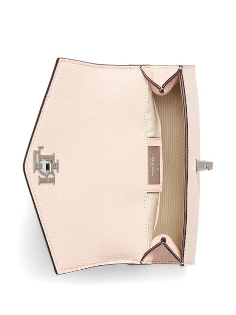 Lauren Ralph Lauren Farah top handle logo tote bag - Neutrals