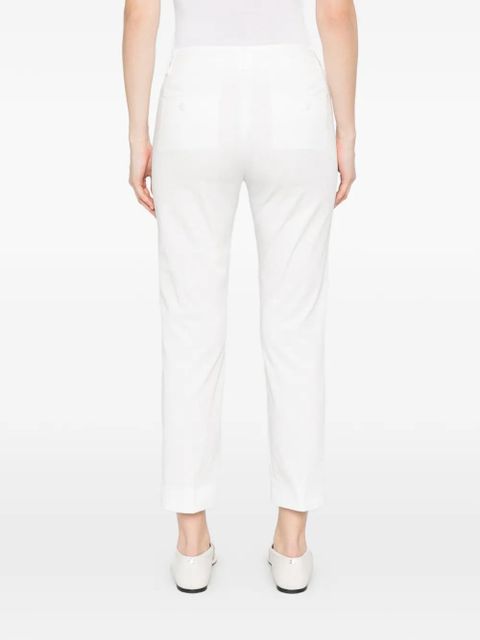 Weekend Max Mara cropped cigarette trousers - White