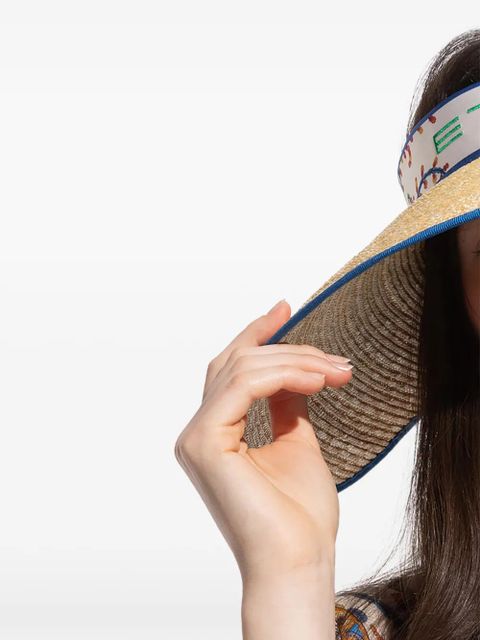 ETRO logo-detailed hat - Neutrals