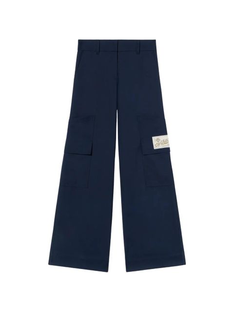 Off-White cargo-pocket trousers - Blue - zdjęcie produktu nr 1