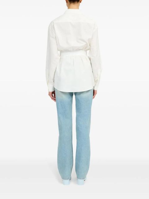 MM6 Maison Margiela cotton shirt - White