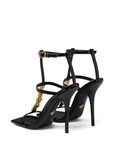 Versace 105mm V2025 Chain sandals - Black