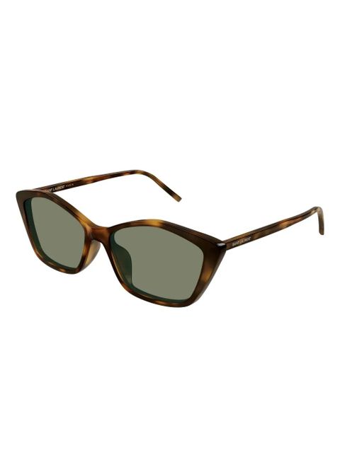 Saint Laurent Eyewear cat-eye sunglasses - Brown - zdjęcie produktu nr 2