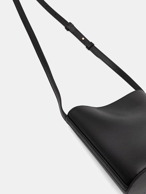 Furla torebka skórzana kolor czarny WE00859 ARE000 O6000