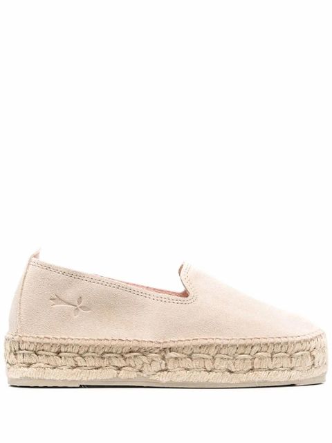 Manebi slip-on platform espadrilles - Neutrals - zdjęcie produktu nr 1