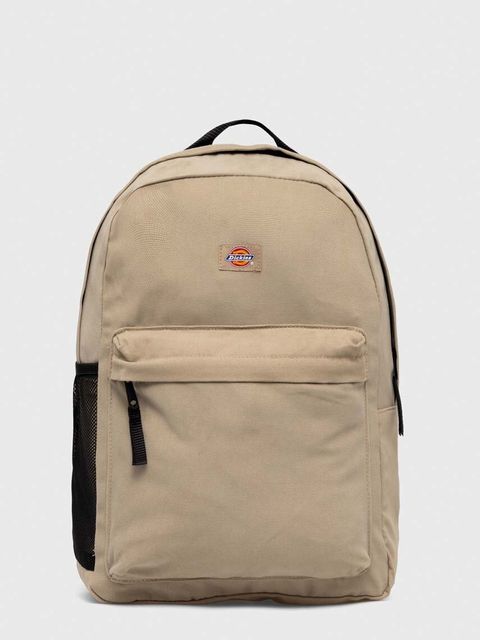 Dickies plecak kolor beżowy duży gładki - zdjęcie produktu nr 1
