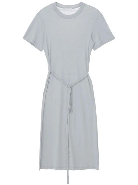 LEMAIRE belted t-shirt dress - Grey - zdjęcie produktu nr 1