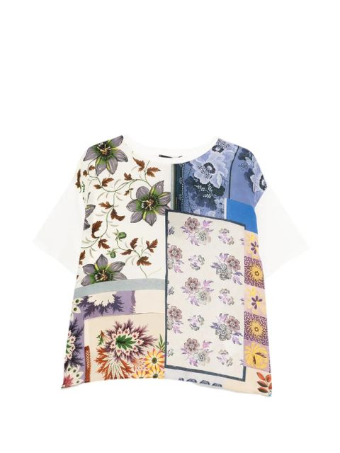Weekend Max Mara floral-print T-shirt - White - zdjęcie produktu nr 1