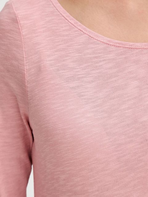 Marc O'Polo longsleeve bawełniany kolor różowy 600226152199