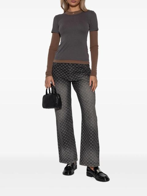 MISBHV layered long-sleeve top - Grey