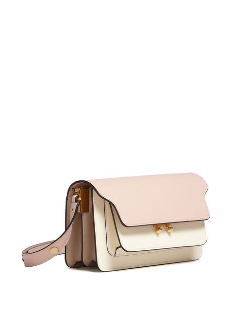 Marni Trunk colourblock shoulder bag - Pink