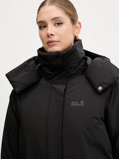 Jack Wolfskin kurtka FROST HAVEN kolor czarny zimowa A65090