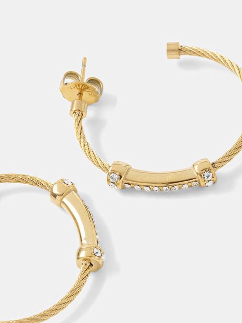 Guess kolczyki damskie ze stali nierdzewnej KALYBE - zdjęcie produktu nr 1