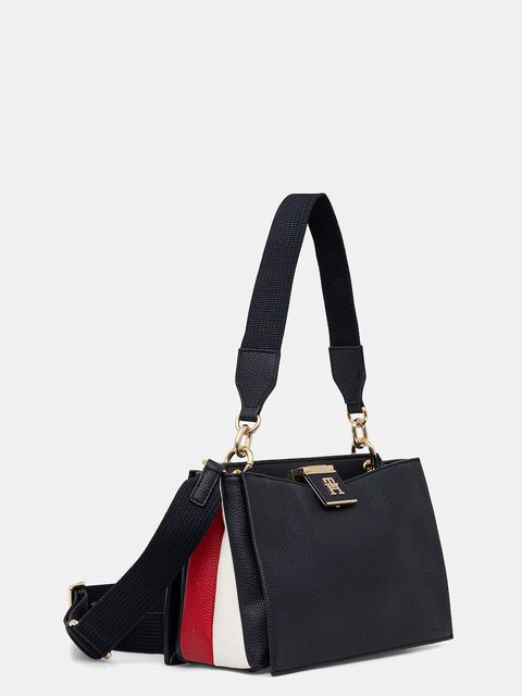 Tommy Hilfiger torebka kolor granatowy AW0AW17830 - zdjęcie produktu nr 2