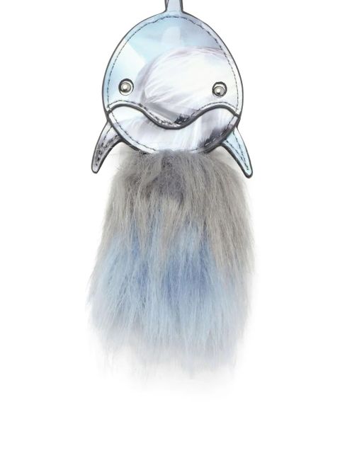 Diesel dolphin fur charms ii keyring - Blue