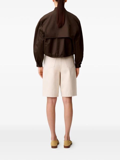 Claudie Pierlot button front cotton jacket - Brown