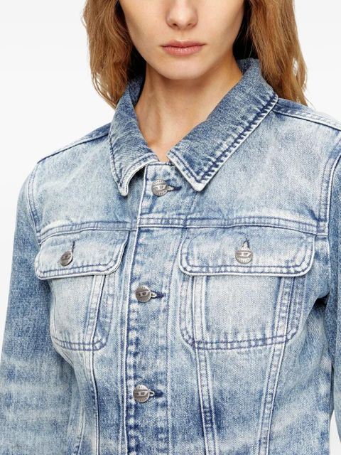 Diesel Katerin pocket-button jacket - Blue