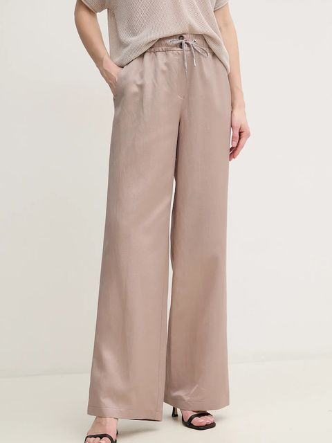 Marc Aurel spodnie z domieszką lnu - zdjęcie produktu nr 2