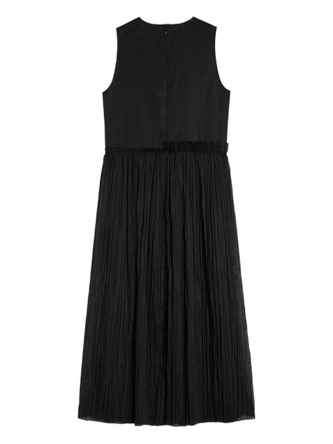 Jil Sander pleated dress - Black