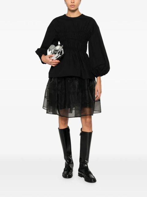 Cecilie Bahnsen puffy skirt - Black