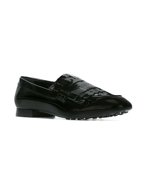 Tod's tassel detail loafers - Black - zdjęcie produktu nr 2