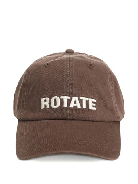 ROTATE BIRGER CHRISTENSEN logo baseball cap - Brown - zdjęcie produktu nr 1