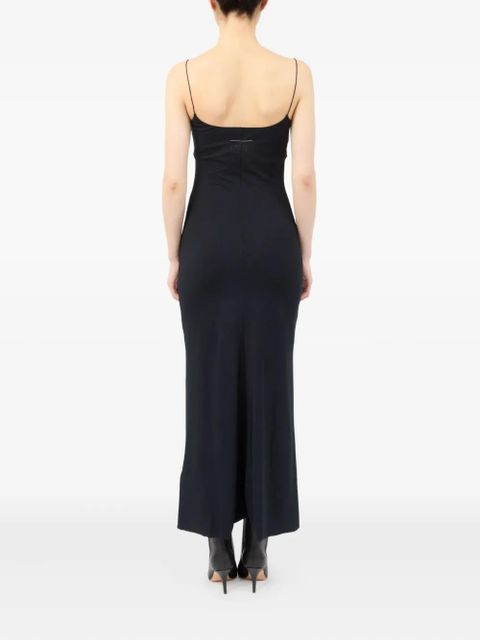 MM6 Maison Margiela slip maxi dress - Black