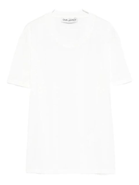 OUR LEGACY crew-neck T-shirt - White - zdjęcie produktu nr 1