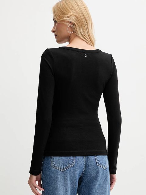 Guess longsleeve LENA kolor czarny W5YP12 KCTC2