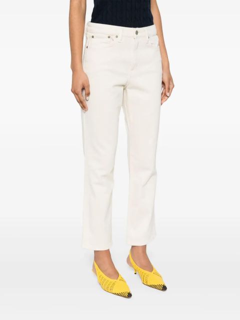 Lauren Ralph Lauren logo-patch jeans - Neutrals