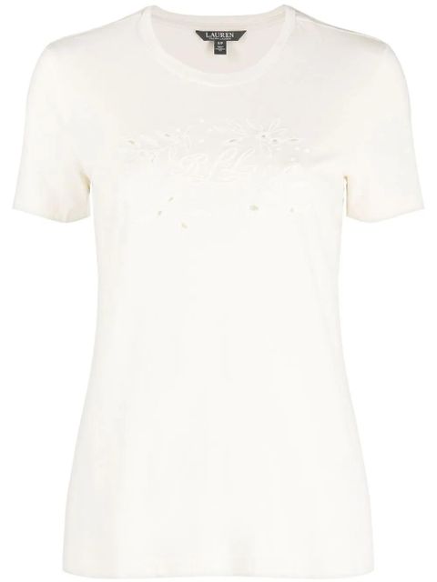 Lauren Ralph Lauren Katlin short-sleeved t-shirt - Neutrals - zdjęcie produktu nr 1