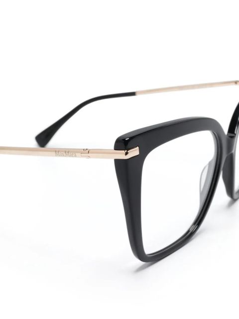 Max Mara Eyewear butterfly-frame glasses - Black