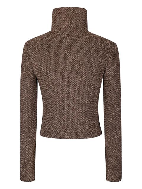 OUR LEGACY high-neck top - Brown - zdjęcie produktu nr 2