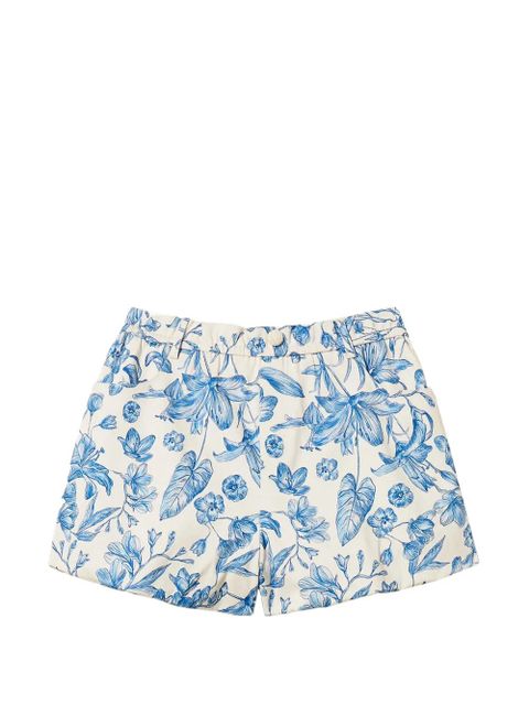 TWINSET floral-print shorts - White - zdjęcie produktu nr 1