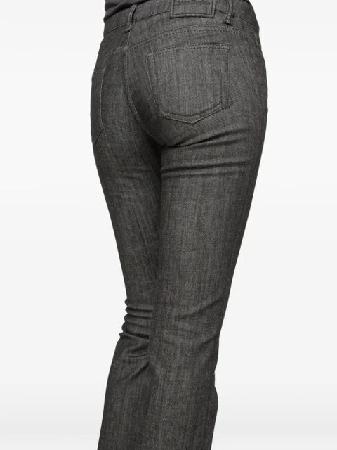 Acne Studios 2013 logo-patch jeans - Grey