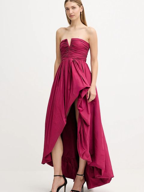 Pinko sukienka kolor różowy mini rozkloszowana 105537 Y3LE - zdjęcie produktu nr 1