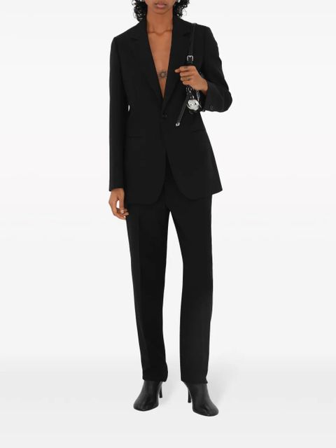 Burberry checked wool blazer - Black - zdjęcie produktu nr 2