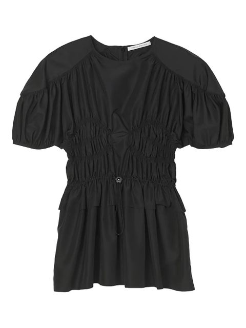 Cecilie Bahnsen Brooklyn puff-sleeve top - Black - zdjęcie produktu nr 1