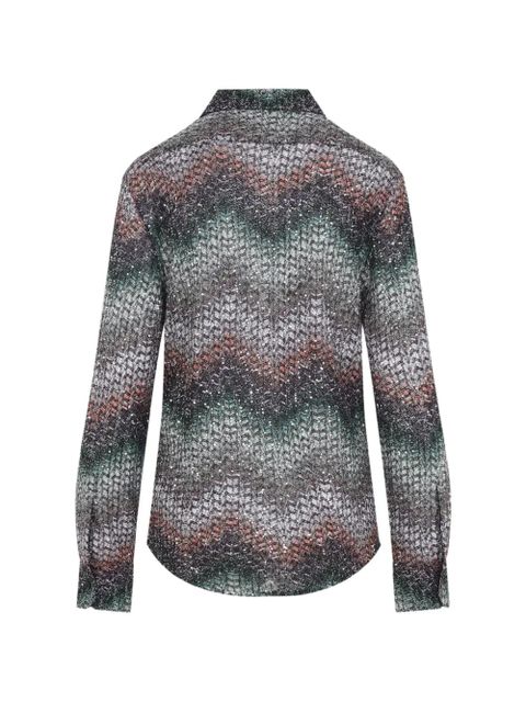 Missoni sequin shirt - Green - zdjęcie produktu nr 2