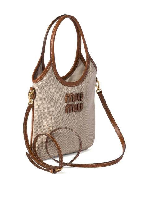 Miu Miu Ivy tote bag - Neutrals