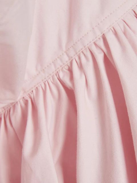 Jacquemus balloon-sleeve wrap top - Pink