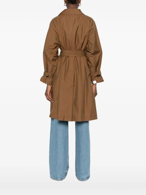 Max Mara double-breasted belted coat - Brown