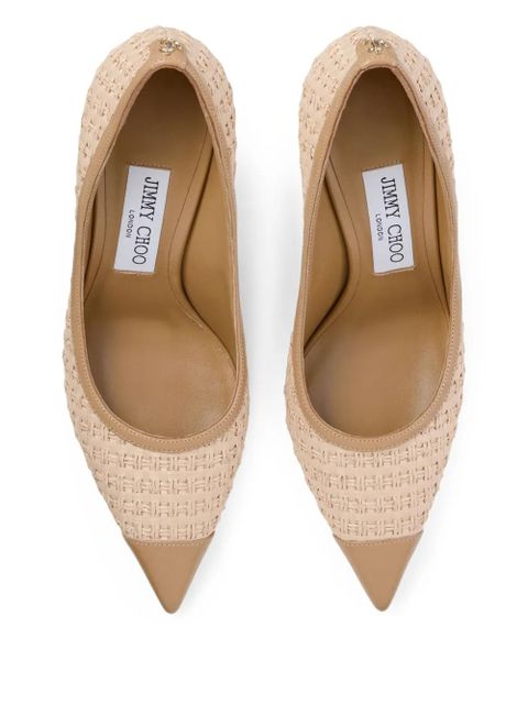 Jimmy Choo 85mm Love pumps - Neutrals