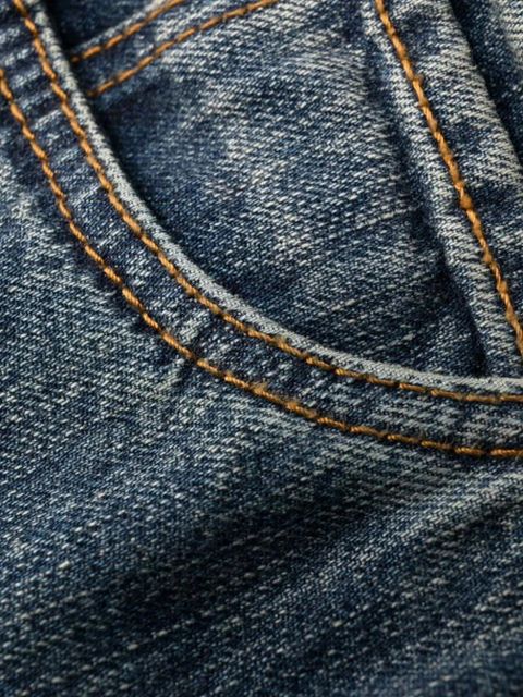 ETRO logo-embroidered jeans - Blue