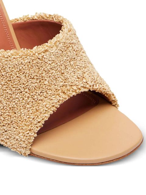 Amina Muaddi 90mm Taylor sandals - Neutrals