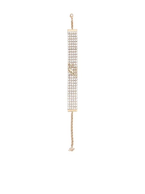 Blumarine crystal-embellished necklace - Gold - zdjęcie produktu nr 1