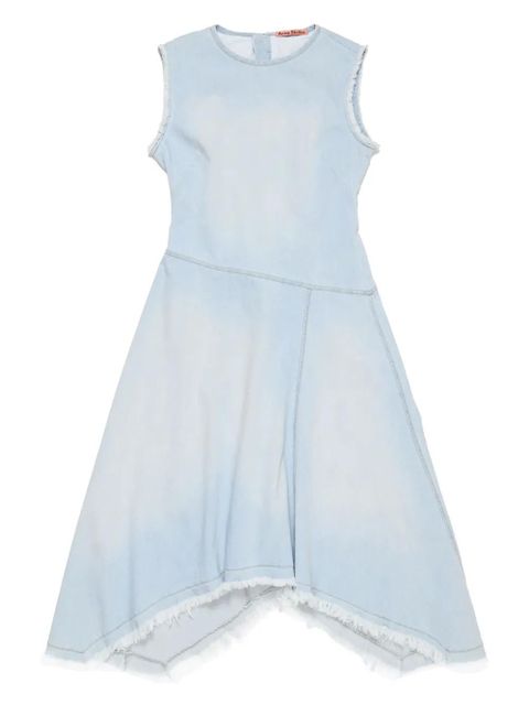 Acne Studios asymmetric denim dress - Blue - zdjęcie produktu nr 1