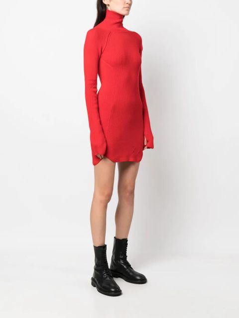 Zadig&Voltaire Viky wool minidress - Red
