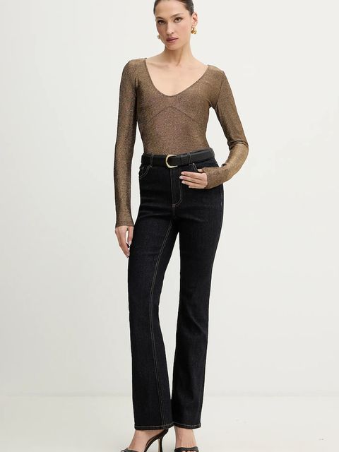 Morgan jeansy damskie medium waist PALIA - zdjęcie produktu nr 2