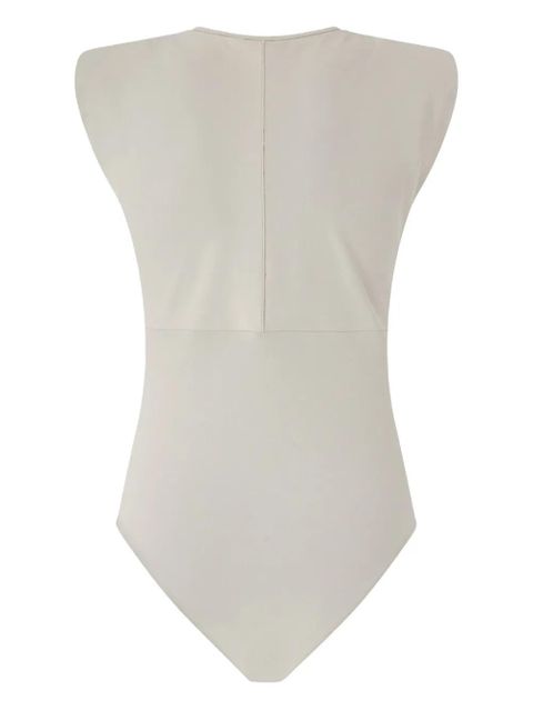 PINKO keyhole-neck bodysuit - Neutrals - zdjęcie produktu nr 2